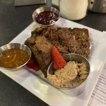 Hell's Kitchen - Toasted Sausage Bread with peanut butter and jams - New American Near Me - Minneapolis, Minnesota Hell's Kitchen - Toasted Sausage Bread with peanut butter and jams - New American Near Me - Minneapolis, Minnesota