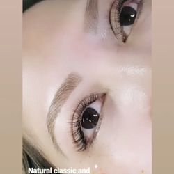Luxus Clinical Esthetics - Brown tint and eyelash extension fill in. 12/2/2019