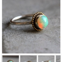 Wolf's Jewelry - From the product listing. This is to better show the shape of the stone before.