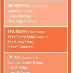 Oddfellows Arms - 2 for £10 menu