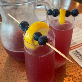 Another Broken Egg Cafe - Lemon Blueberry Mimosa - Breakfast & Brunch Near Me - Morrisville, North Carolina