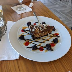 Heath Golf and Yacht Club - Peanut butter pie. I don't like chocolate or sweets too much (very picky) but damn was this good