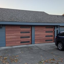 Peninsula Garage Door - Two new garage doors from Peninsula Garage Door.