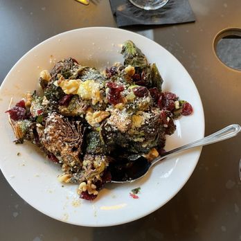 Flat Creek Estate Winery & Vineyard - Lemon parmesan brussel sprouts - Wineries Near Me - Marble Falls, Texas Flat Creek Estate Winery & Vineyard - Lemon parmesan brussel sprouts - Wineries Near Me - Marble Falls, Texas