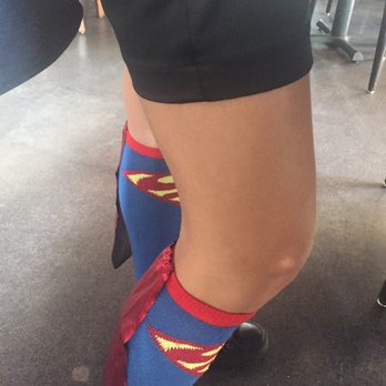 Wu Chow - Our server's adorable socks! - Dim Sum Near Me - Austin, Texas