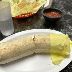 Regular burrito Al Pastor- not that good