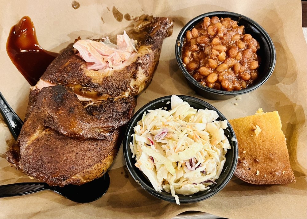 Food from Mission BBQ