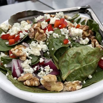 Heirloom Pizza - Spinach salad - Pizza Near Me - Monterey, California Heirloom Pizza - Spinach salad - Pizza Near Me - Monterey, California