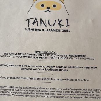 Tanuki Sushi & Grill - Sushi Bars Near Me - Chicago, Illinois