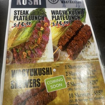 Wagyu Kushi - Steakhouses Near Me - Kapolei, Hawaii Wagyu Kushi - Steakhouses Near Me - Kapolei, Hawaii