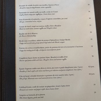 La Réserve - Main Courses - French Near Me - Morzine, 74