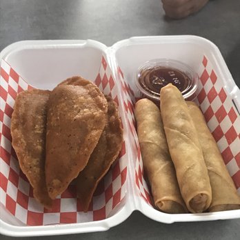 Red Rice - Lumpia 3 Pcs - Barbeque Near Me - Las Vegas, Nevada Red Rice - Lumpia 3 Pcs - Barbeque Near Me - Las Vegas, Nevada