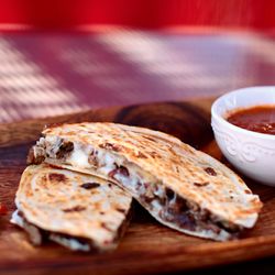 El Güero Canelo Restaurant - Our caramelos come in beef or chicken.