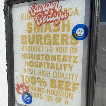 Burger Bodega - Burgers Near Me - Houston, Texas