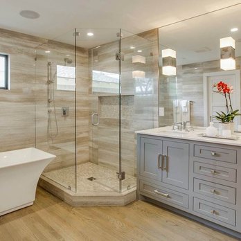 S&L Construction - a modern bathroom with a freestanding tub - General Contractors Near Me - Hinsdale, Illinois S&L Construction - a modern bathroom with a freestanding tub - General Contractors Near Me - Hinsdale, Illinois