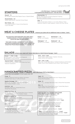 Menu photo 3 Peel Handcrafted Pizza Frederick, CO Menu photo 3 Peel Handcrafted Pizza Frederick, CO