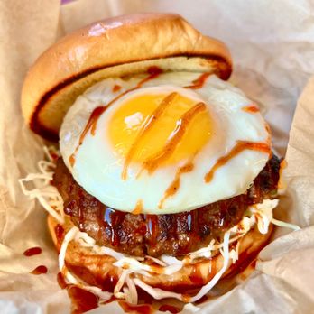Ojai Burger - Their signature Ojai Waygu Burger ~ - Burgers Near Me - Orange, California