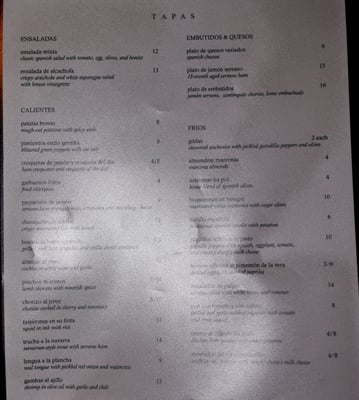 Menu photo 8 Tia Pol New York, NY Menu photo 8 Tia Pol New York, NY