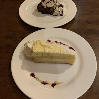 The Corner Bistro - Lemon cake and chocolate chip cookie with ice cream. Yum - Diners Near Me - Randolph, New Jersey