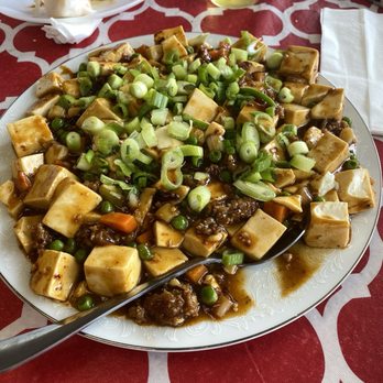 Chinese Palace Dim Sum - Mapo Tofu with Pork - Dim Sum Near Me - Denver, Colorado Chinese Palace Dim Sum - Mapo Tofu with Pork - Dim Sum Near Me - Denver, Colorado
