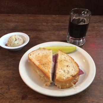 Schilo's - Hot German potato salad, Rueben on sour dough, and a root beer. - Delis Near Me - San Antonio, Texas Schilo's - Hot German potato salad, Rueben on sour dough, and a root beer. - Delis Near Me - San Antonio, Texas