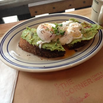 The Corner - Avocado Toast...healthy and whole... - Cafes Near Me - Montclair, New Jersey