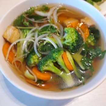 Broth & Basil - Pho Vegan was fresh and delicious! - Noodles Near Me - Pflugerville, Texas