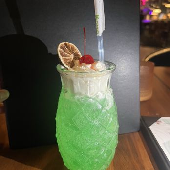 Straits - Honolulu - Coconut pandan soda - Asian Fusion Near Me - Honolulu, Hawaii