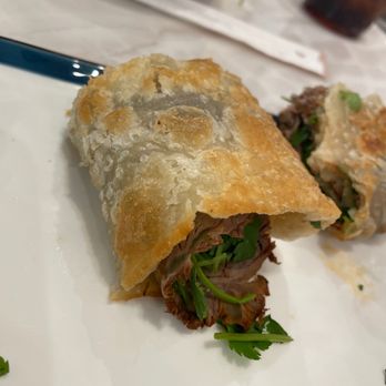 Noodle St - What's left of our beef roll pancake. Must order. - Noodles Near Me - Pasadena, California