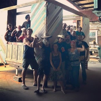 Salvage Texas - Students from The Loopholer Tiny House Building Workshop held at Salvage Texas - Parks Near Me - Luling, Texas Salvage Texas - Students from The Loopholer Tiny House Building Workshop held at Salvage Texas - Parks Near Me - Luling, Texas