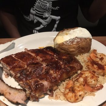 Cheddar's Scratch Kitchen - Half Rack of Ribs & Shrimp - American Near Me - Columbia, Missouri