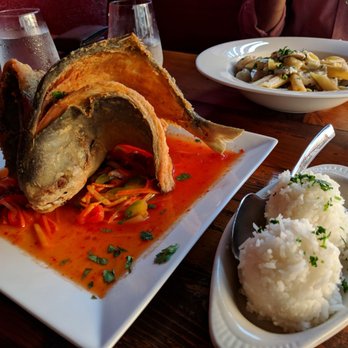 Kubo - Whole Pampano (with rice) - Filipino Near Me - Chicago, Illinois Kubo - Whole Pampano (with rice) - Filipino Near Me - Chicago, Illinois