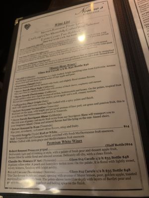Menu photo 4 Nonno's Ristorante Murrieta, CA Menu photo 4 Nonno's Ristorante Murrieta, CA