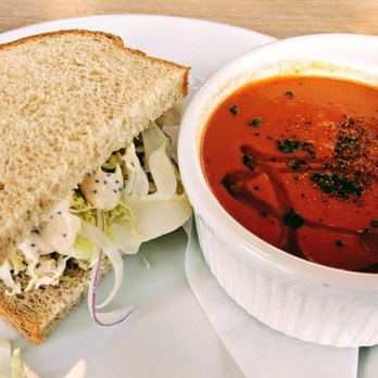 Bakery Lorraine - Chicken sandwich and soup combo. - Bakeries Near Me - Austin, Texas