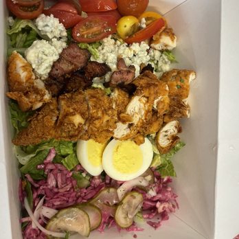 Fork & Hen - Cobb salad - Soul Food Near Me - Sarasota, Florida Fork & Hen - Cobb salad - Soul Food Near Me - Sarasota, Florida