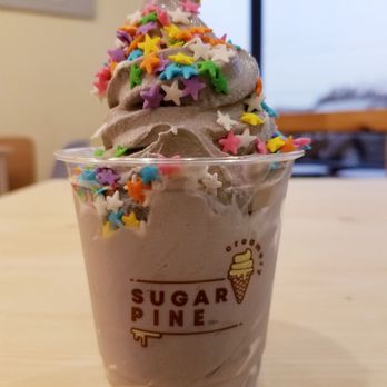 Sugar Pine Creamery - New flavor--black sesame! Not pictured: other new flavors salted caramel, strawberry-banana, and lemoncello! - Ice Cream & Frozen Yogurt Near Me - Plano, Texas Sugar Pine Creamery - New flavor--black sesame! Not pictured: other new flavors salted caramel, strawberry-banana, and lemoncello! - Ice Cream & Frozen Yogurt Near Me - Plano, Texas