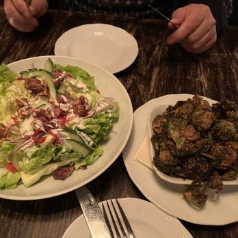 White Oak Tavern - $16 white oak salad and $13 chilly Brussels sprouts - New American Near Me - New York, New York