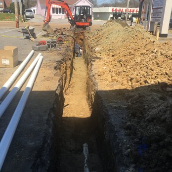 Arctic Heating, Cooling & Plumbing - Replacing sewer on Poplar Ave - Plumbing Near Me - Cordova, Tennessee Arctic Heating, Cooling & Plumbing - Replacing sewer on Poplar Ave - Plumbing Near Me - Cordova, Tennessee