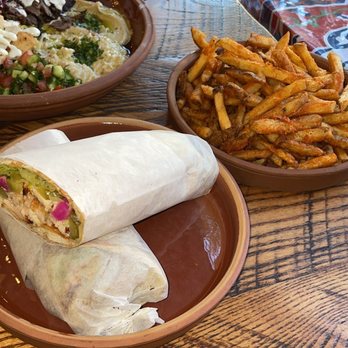 Ayat NYC - Chicken Shawarma Fries The food was amazing . And it was done super quick . The restaurant is super nice and clean. Recommend ! - Arabic Near Me - Brooklyn, New York