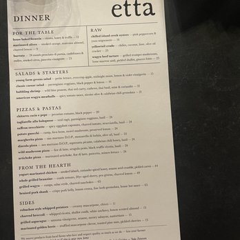 etta - Bucktown - Menu - Pizza Near Me - Chicago, Illinois etta - Bucktown - Menu - Pizza Near Me - Chicago, Illinois