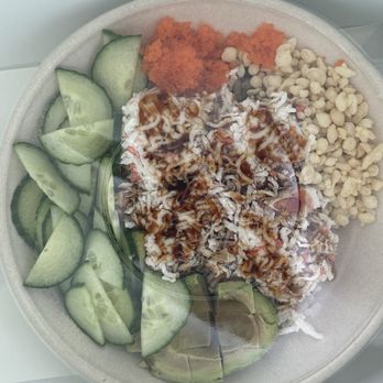Just Poké Renton Benson - California Roll bowl. - Hawaiian Near Me - Renton, Washington Just Poké Renton Benson - California Roll bowl. - Hawaiian Near Me - Renton, Washington