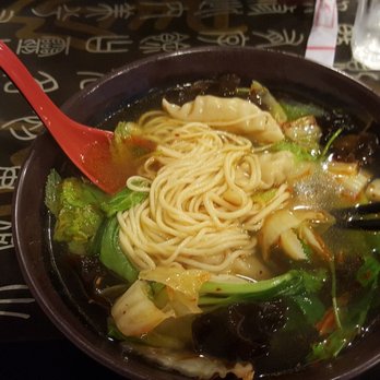 King Noodle House - I got handmade noodle in szechwan broth. - Chinese Near Me - Everett, Washington