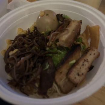 Tanoshii Ramen - Before broth - Ramen Near Me - New York, New York