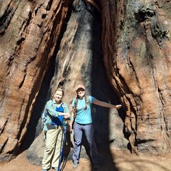 Sequoia Guides - My wife with Krista