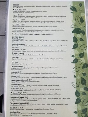 Menu photo 7 Peace in the Garden Cafe Rockledge, FL