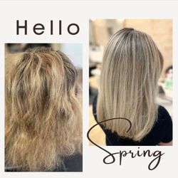 Wave Hair Extension Lounge - Blonding by Aaliyah