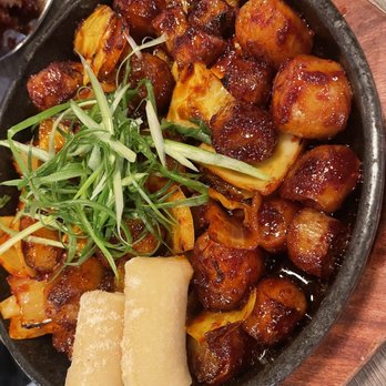 Gopchang Story - marinated large intestine (one serving) - Korean Near Me - Boston, Massachusetts Gopchang Story - marinated large intestine (one serving) - Korean Near Me - Boston, Massachusetts