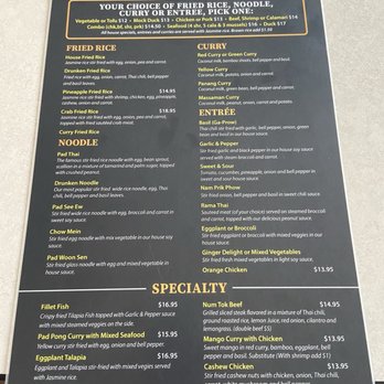 Pear's Thai Cuisine - Menu - Thai Near Me - San Diego, California Pear's Thai Cuisine - Menu - Thai Near Me - San Diego, California