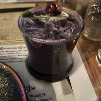 Kauboi Izakaya - Ube Be Baby cocktail - Japanese Near Me - Reno, Nevada