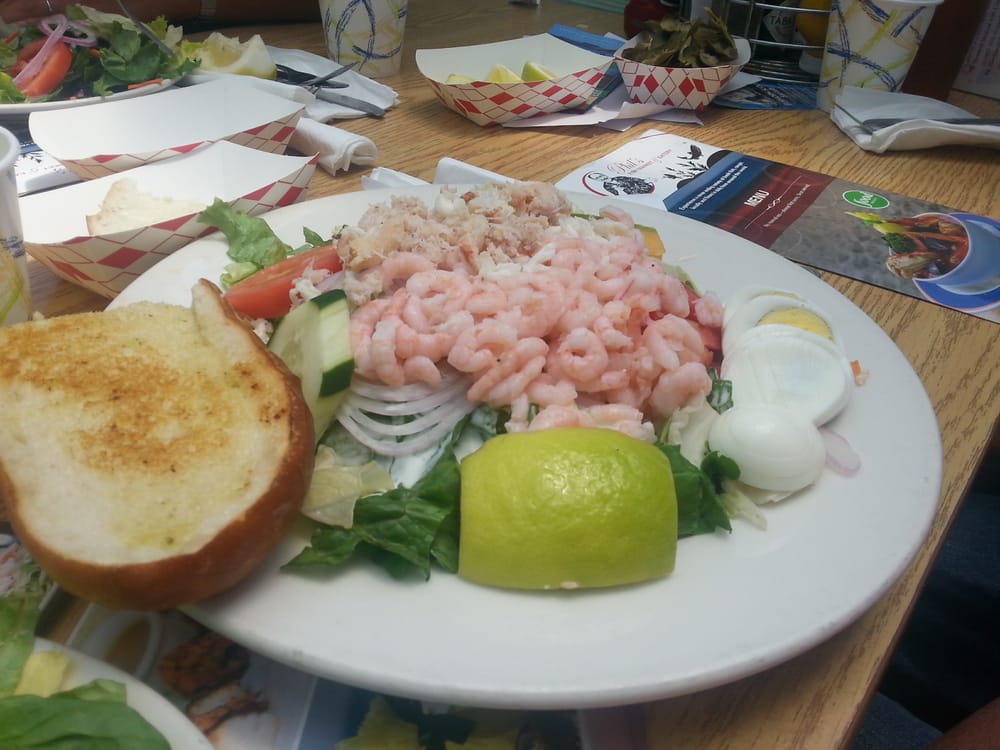 Order Seafood Bay Shrimp & Crabmeat food online from Phil's Fish Market and Eatery store, Moss Landing on bringmethat.com